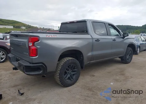 2022 Chevrolet Silverado 1500 Ltd 4Wd Short Bed Custom Trail Boss из США, поврежденный, VIN 3GCPYCEK3NG150562